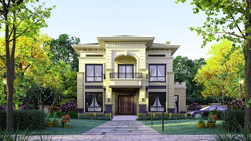 沈阳中式合院住宅，开放庭院与邻里乡亲更亲近